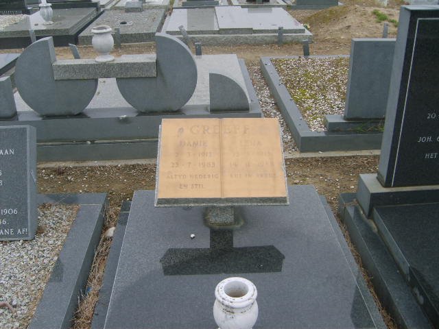 GREEFF Danie 1911-1983 &amp; Lena ??-??