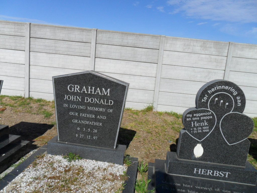GRAHAM John Donald 1928-1997