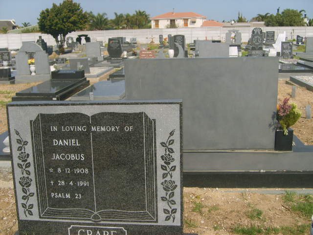GRABE Daniel Jacobus 1908-1991
