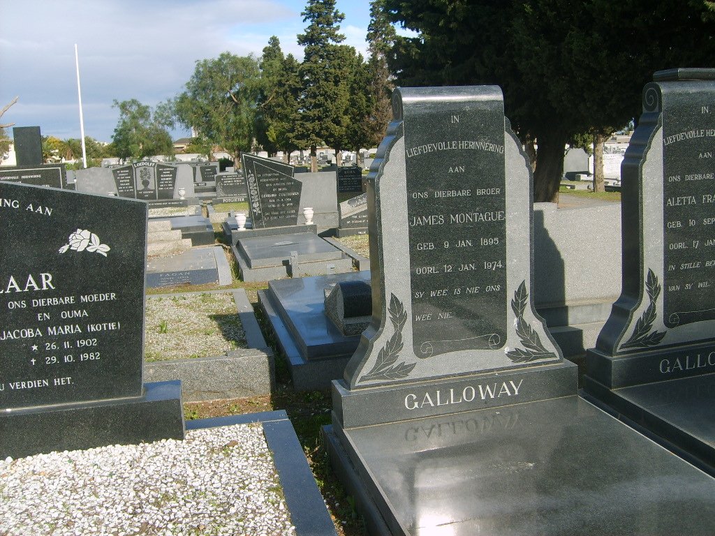 GALLOWAY James Montague 1895-1974