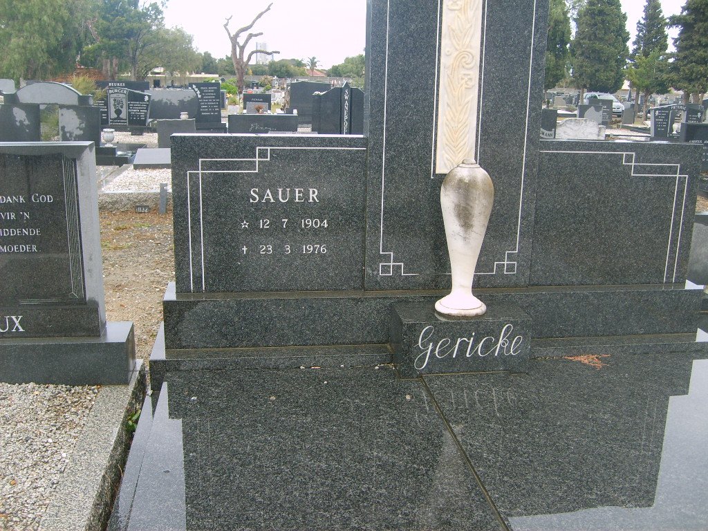GERICKE Sauer 1904-1976