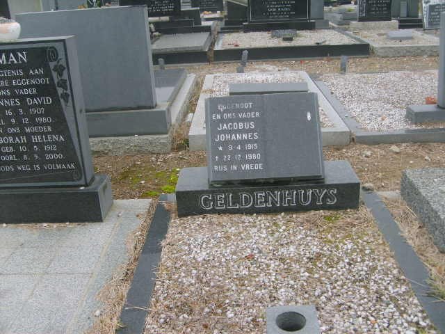 GELDENHUYS Jacobus Johannes 1915-1980