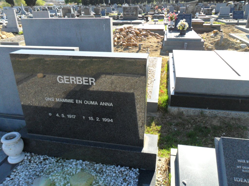 GERBER Anna 1917-1994