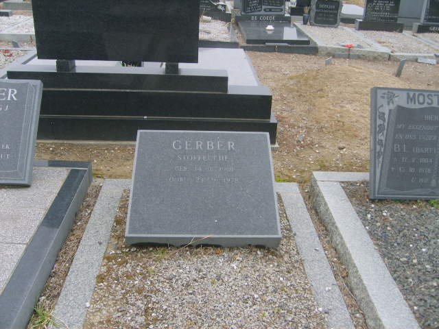 GERBER Stoffeltjie 19??-1978