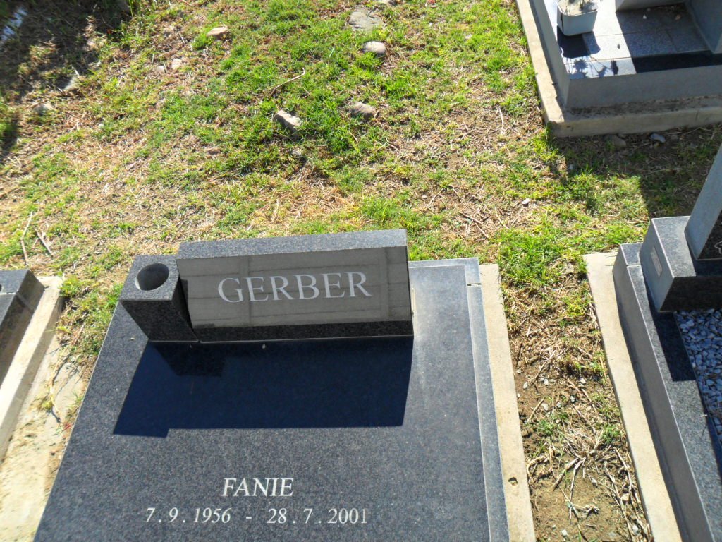GERBER Fanie 1956-2001
