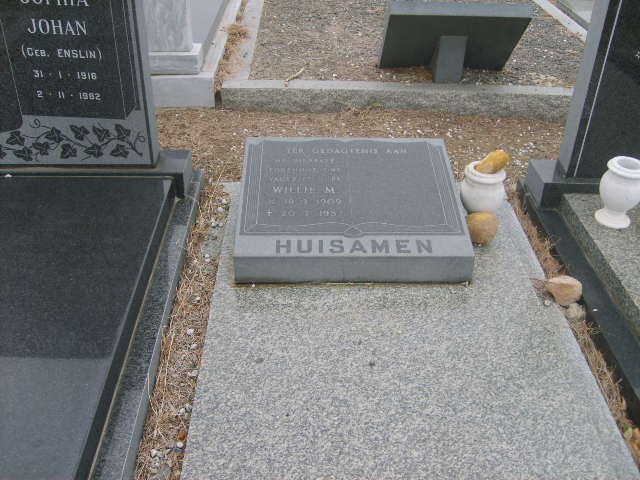 HUISAMEN Willie M. 1909-1982