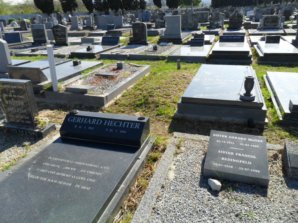 HECHTER Gerhard 1963-1994
