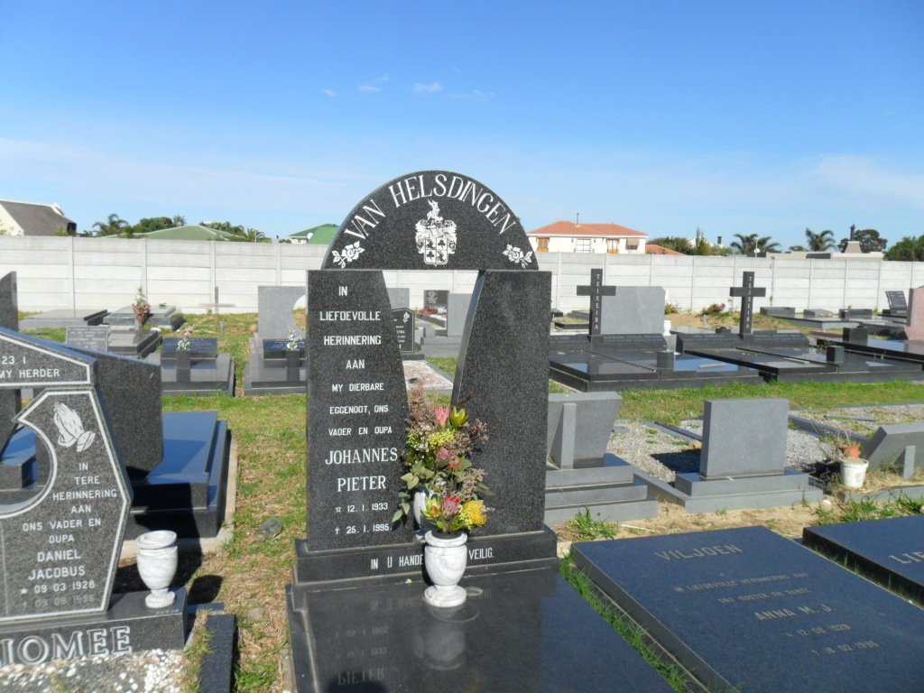 HELSDINGEN Johannes Pieter, van 1933-1995