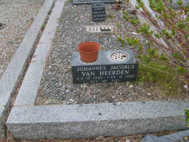 HEERDEN Johannes Jacobus, van 1935-1982