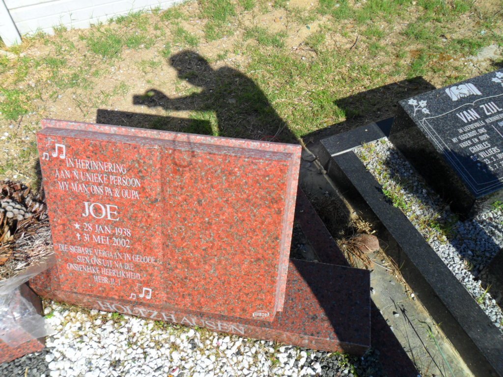 HOLTZHAUSEN Joe 1938-2002