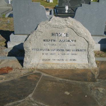 HORNE Willem Johannes 1901-1977 &amp; Magdalena Johanna AVENANT 19?-1979