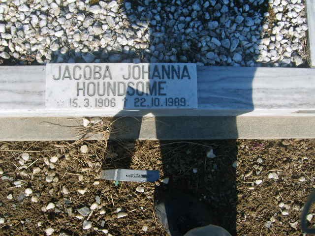HOUNDSOME Jacoba Johanna 1906-1989