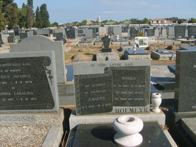 HOFMEYR Jurgens 1943-1970 &amp; Marisa 1967-1970