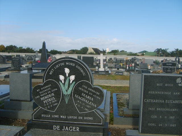 JAGER Hendrik Petrus, de 1924-1986 &amp; Maria Magdalena 1927-2001