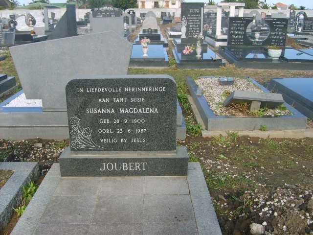 JOUBERT Susanna Magdalena 1900-1987