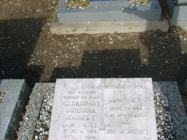 JOUBERT Hilda Gonda Johanna nee SMIT 1905-1985