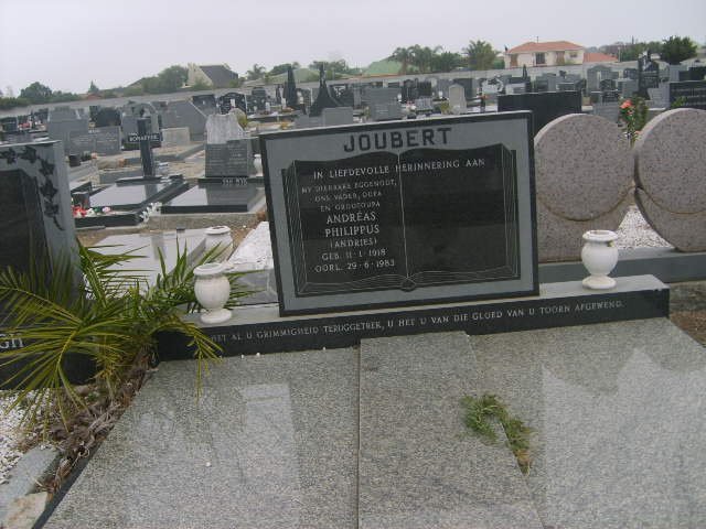 JOUBERT Andreas Philippus 1918-1983