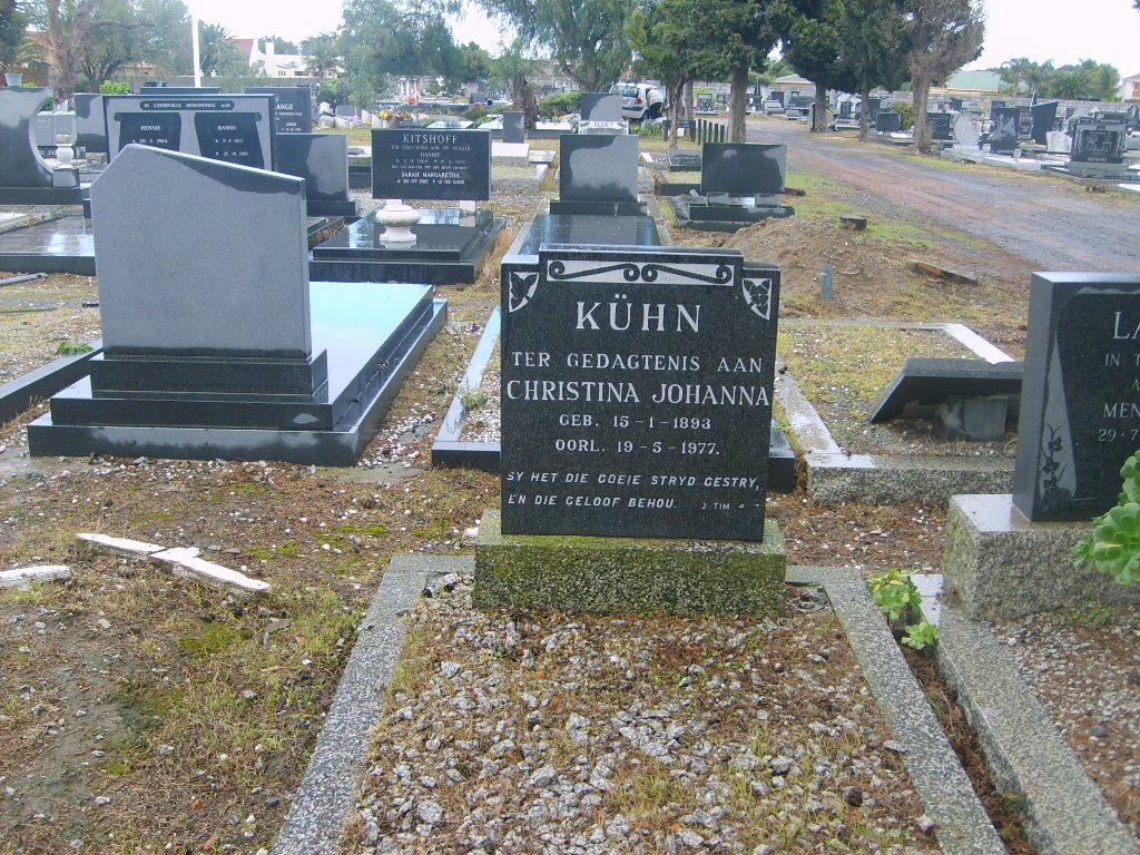 KÜHN Christina Johanna 1893-1977