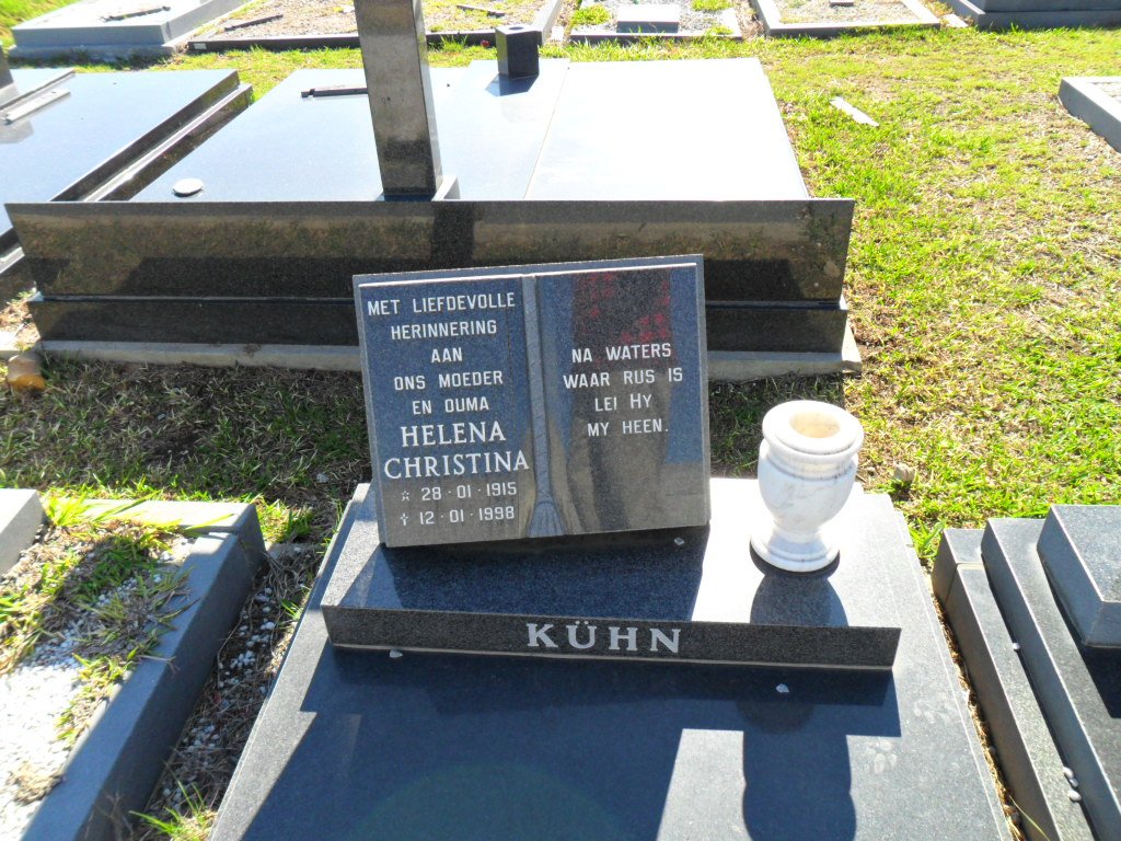 KUHN Helena Christina 1915-1998