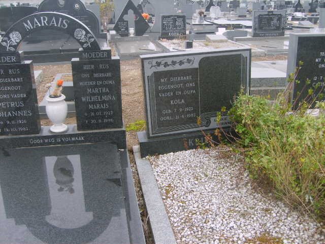 KRIEL Kola 1921-1982