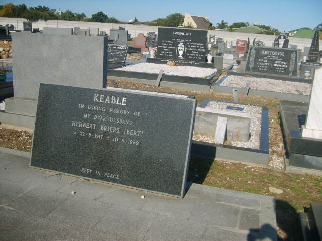 KEABLE Robert Briers 1917-1989