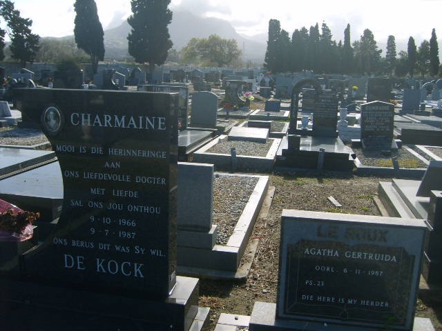 KOCK Charmaine, de 1966-1987