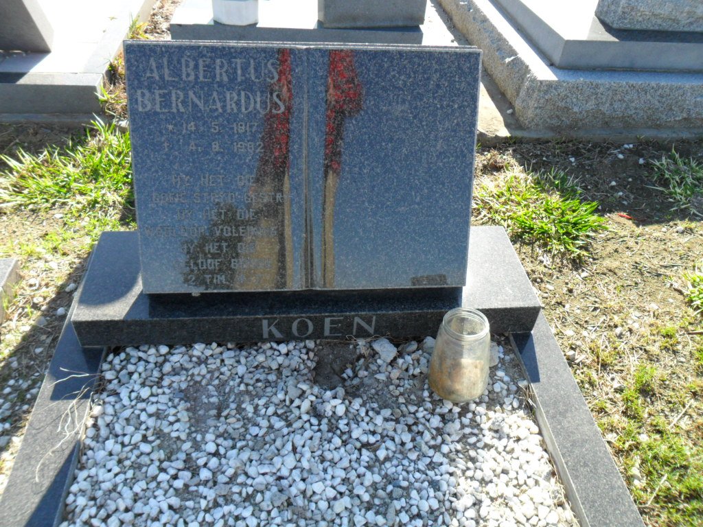 KOEN Albertus Bernhardus 1917-1982