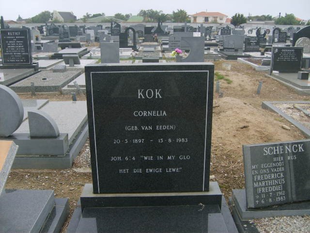 KOK Cornelia nee VAN EEDEN 1897-1983