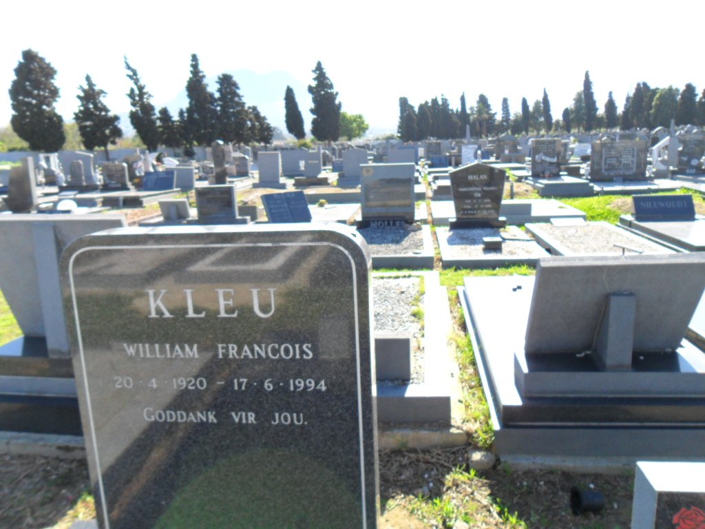 KLEU William Francois 1920-1994
