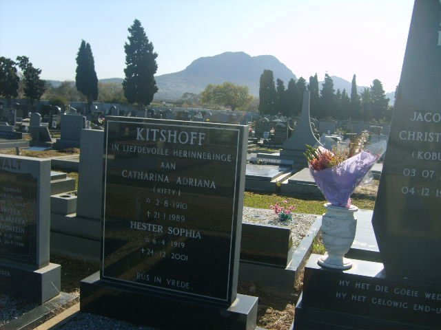 KITSHOFF Catharina Adriana 1910-1989 :: KITSHOFF Hester Sophia 1919-2001
