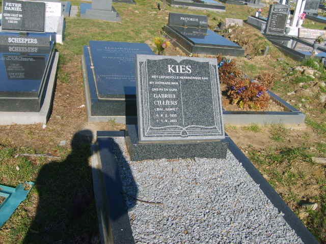 KIES Gabriel Cilliers ??-2003