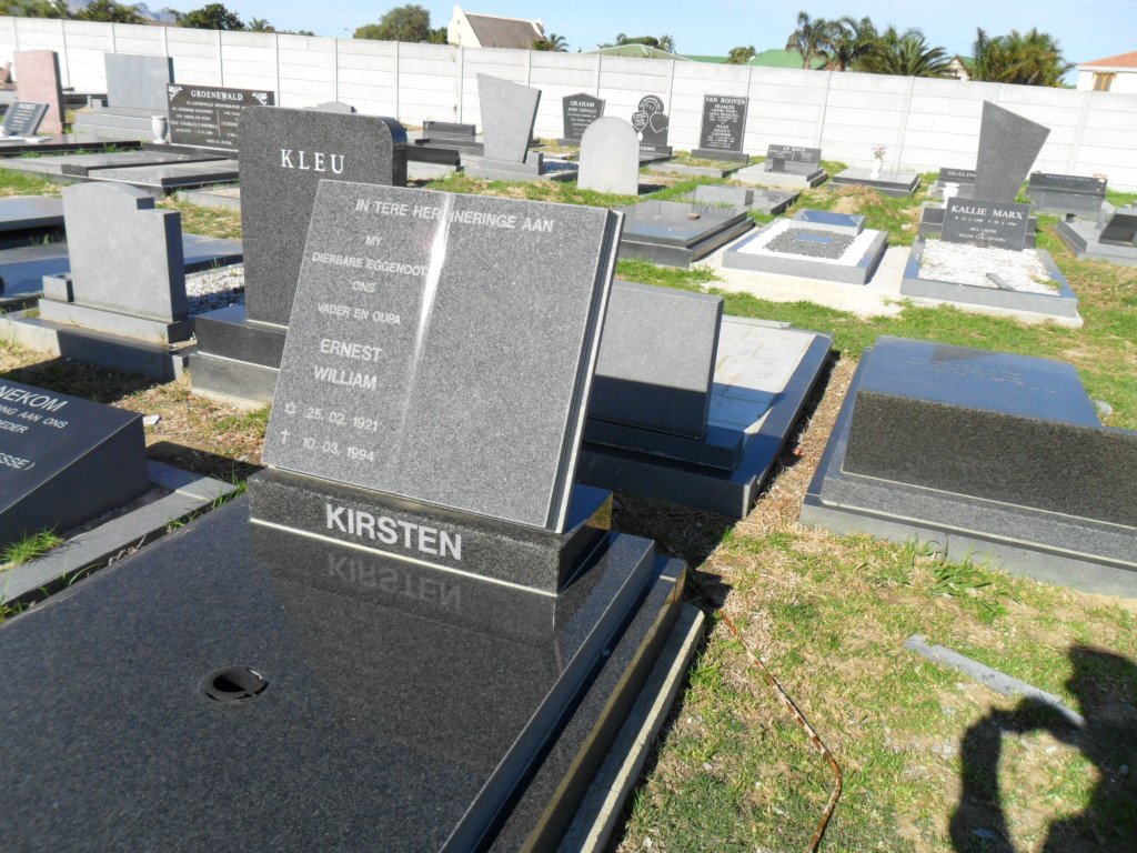 KIRSTEN Ernest William 1921-1994