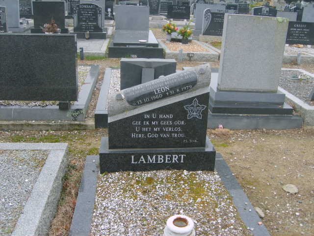LAMBERT Leon 1960-1979