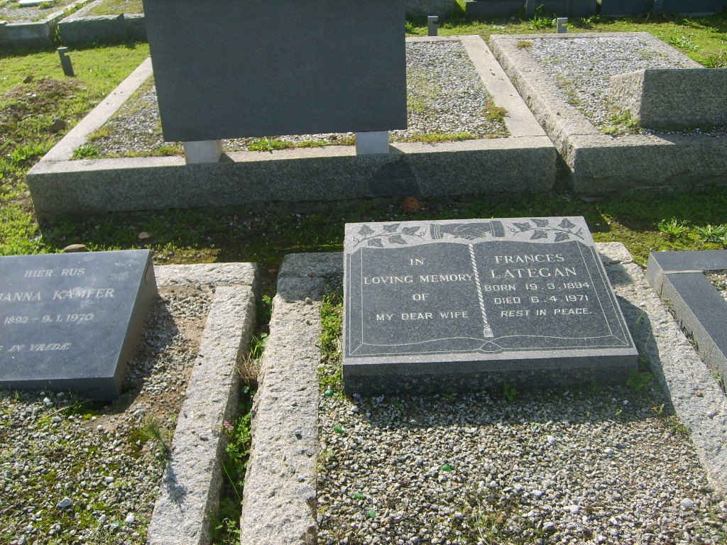 LATEGAN Frances 1894-1971
