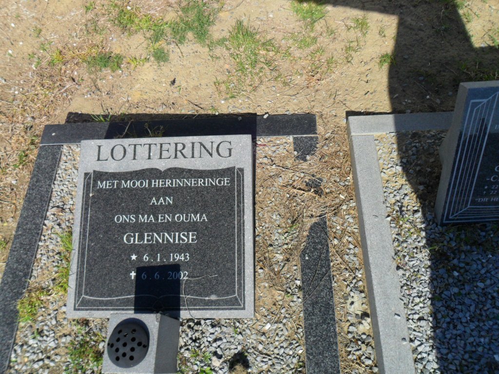 LOTTERING Glennise 1943-2002