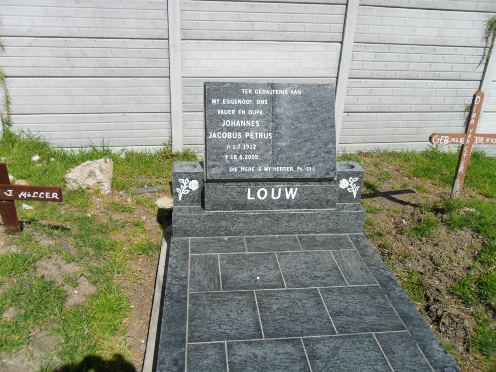 LOUW Johannes Jacobus Petrus 1912-2005