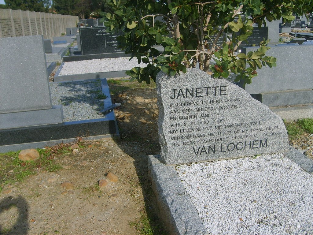 LOCHEM Janette, van 1971-1999
