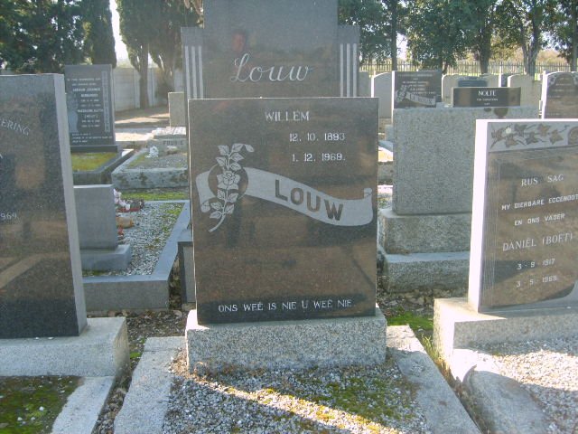LOUW Willem 1893-1969