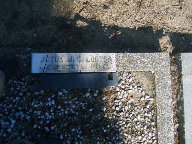LOOTS Jozua J.G. 1896-1986