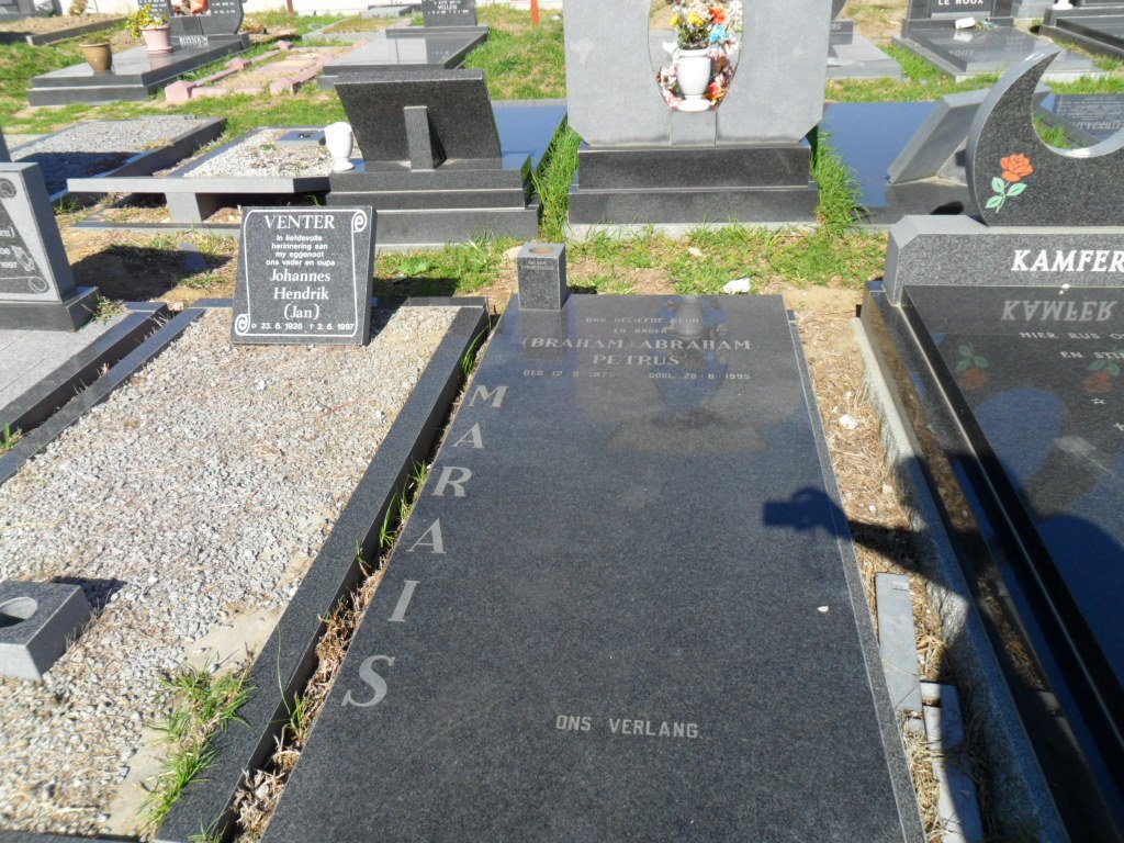 MARAIS Abraham Petrus ?