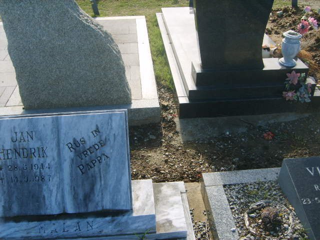 MALAN Jan Hendrik 1941-1987