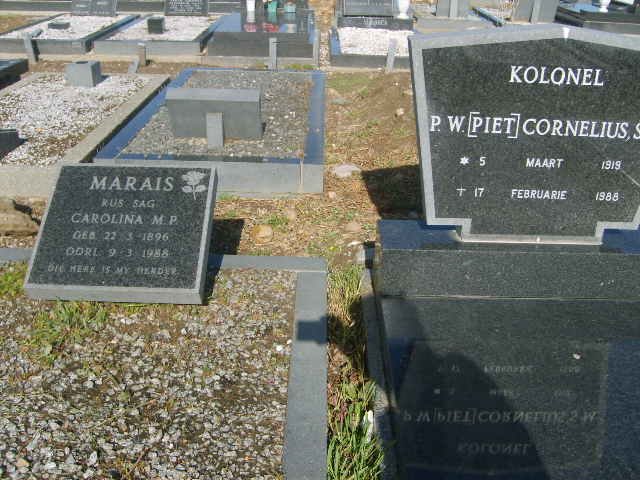 MARAIS Carolina M.P. 1896-1988