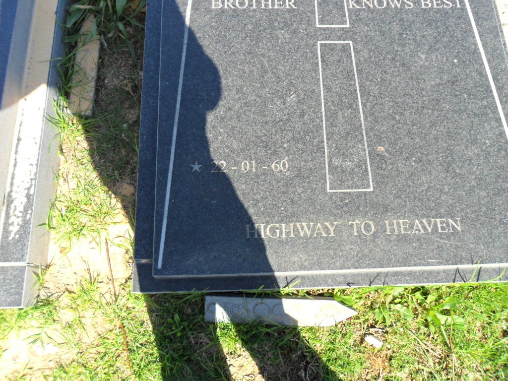 MATTHYSEN Jeffrey Howard 1960-1997