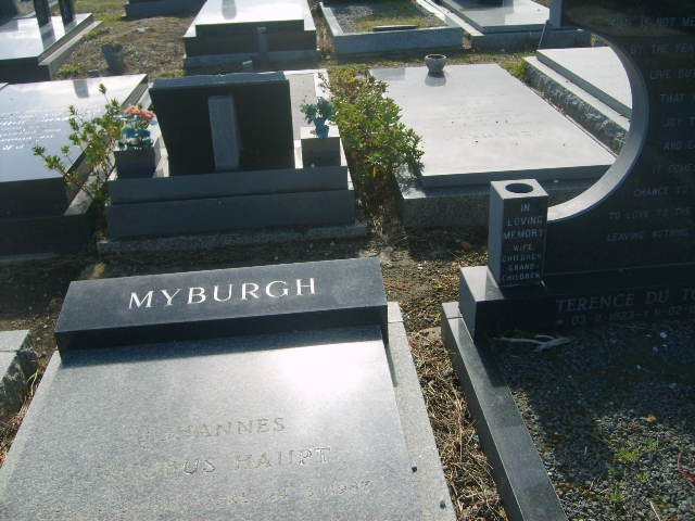 MYBURGH Johannes Jacobus Haupt ?