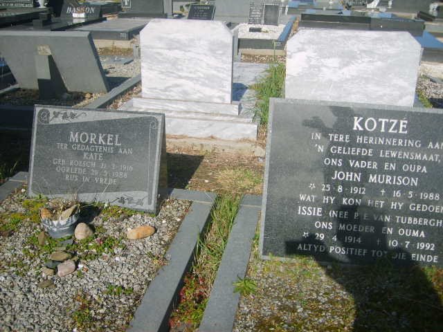 MORKEL Kate 1910-1986