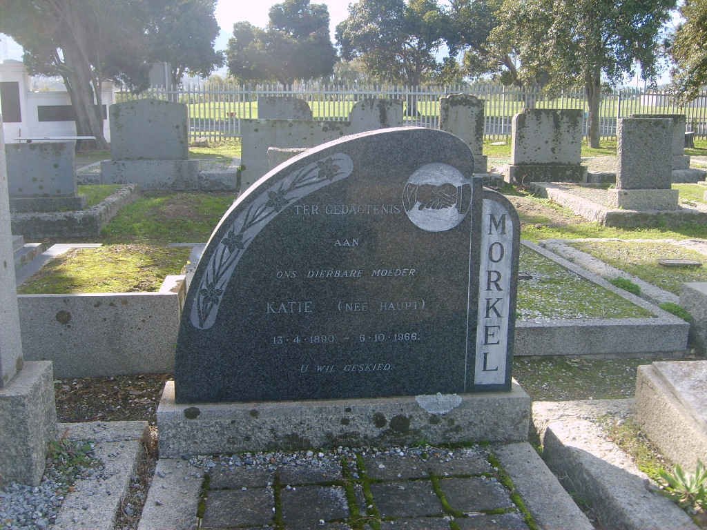 MORKEL Katie nee HAUPT 1890-1966