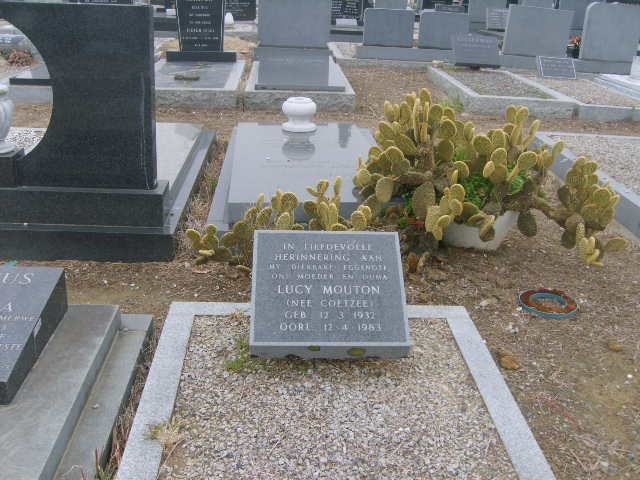 MOUTON Lucy nee COETZEE 1932-1983
