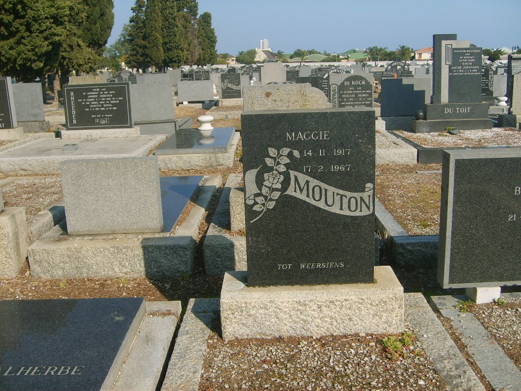 MOUTON Maggie 1917-1967