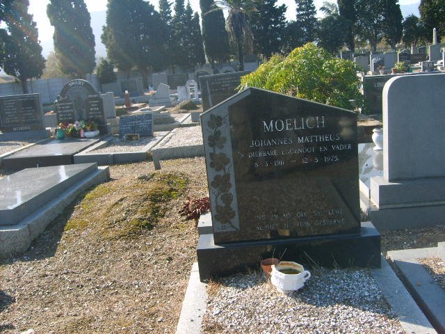 MOELICH Johannes Mattheus 1911-1975