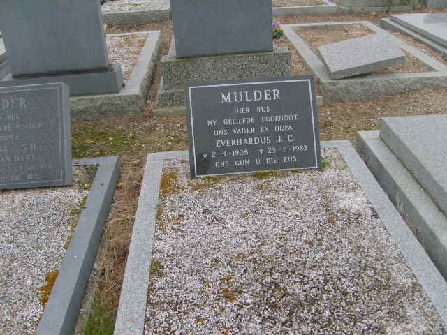 MULDER Everhardus J.L. 1908-1983